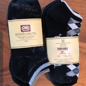 Ecko unlimited low cut socks vintage NEW 6 pair